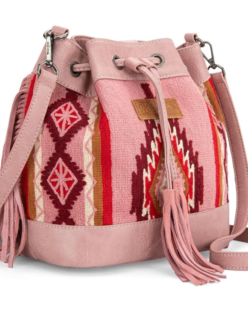 Wrangler Hobo Bags for Women Designer Aztec Bucket Purses Western Tapestry Shoul